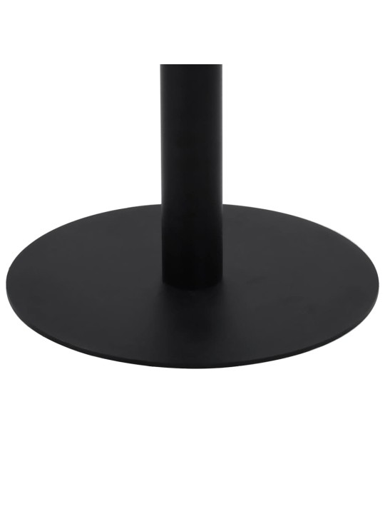 Bistro stolek tmavě hnědý 80 cm MDF