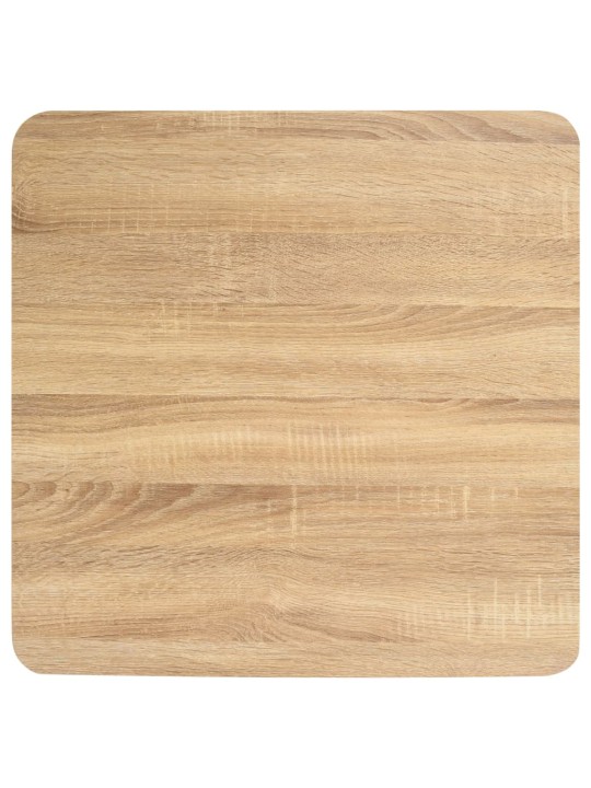 Bistro stolek světle hnědý 60 x 60 cm MDF
