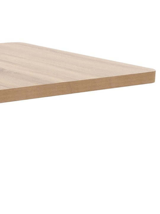 Bistro stolek světle hnědý 80 x 80 cm MDF