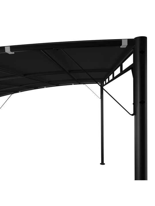 Zahradní markýza proti slunci 4 x 3 x 2,55 m antracitová