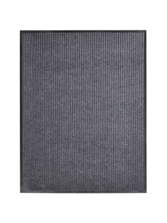 Rohožka šedá 117x220 cm PVC