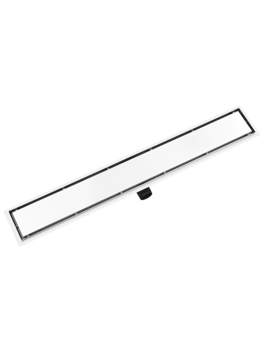 Sprchový žlab s krytem 2 v 1 93 x 14 cm nerezová ocel