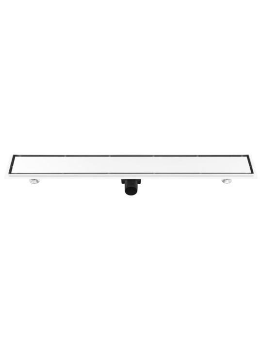 Sprchový žlab s krytem 2 v 1 93 x 14 cm nerezová ocel