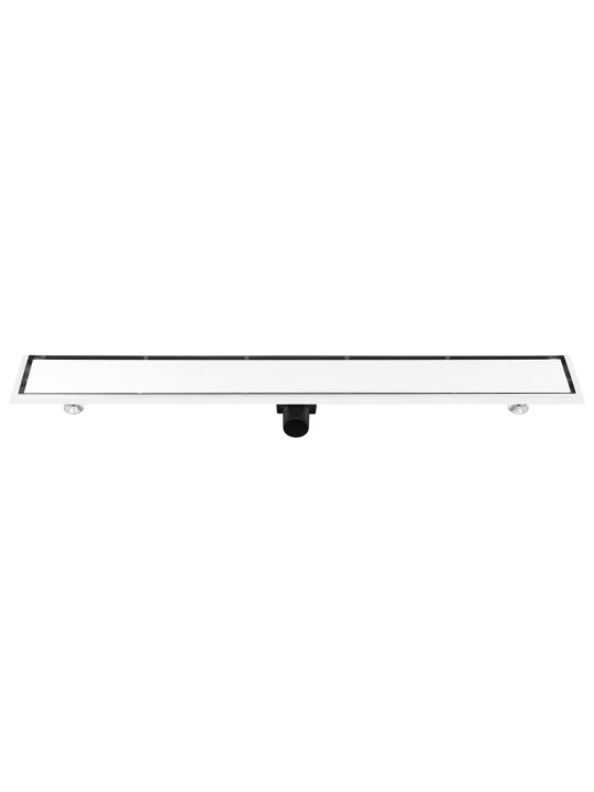 Sprchový žlab s krytem 2 v 1 103 x 14 cm nerezová ocel