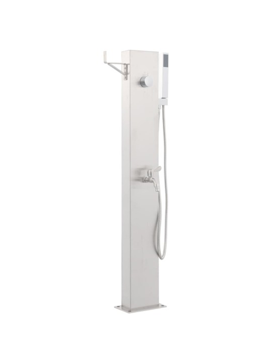 Zahradní sprchová baterie 110 cm nerezová ocel
