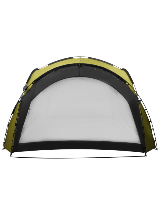 Party stan s LED světly 4 boční stěny 3,6 x 3,6 x 2,3 m zelený