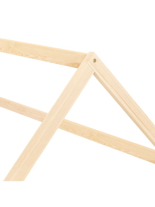 Rám dětské postele masivní borové dřevo 90 x 200 cm