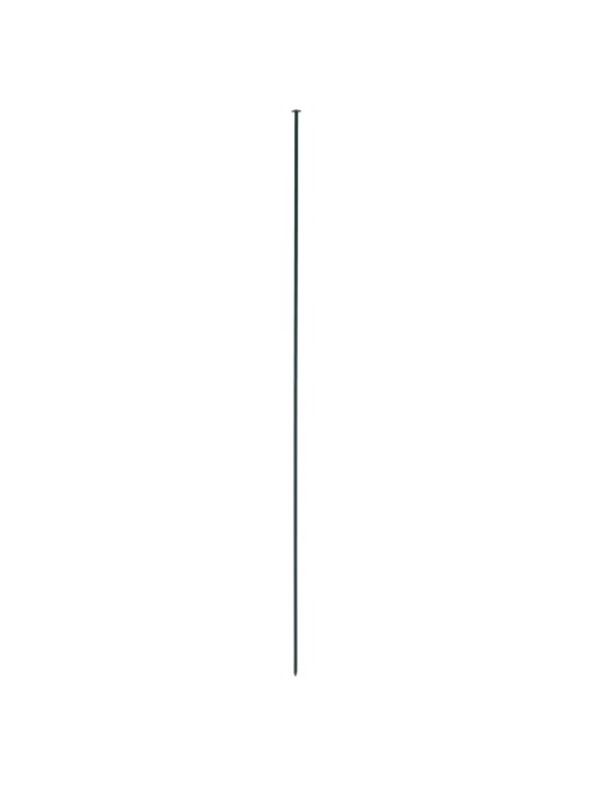 Zahradní plot s obloukem dolů 77,5 x 64 cm zelený
