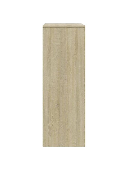 Příborník se 6 zásuvkami sonoma dub 50 x 34 x 96 cm kompozit