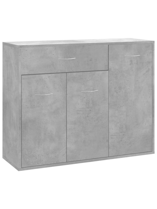 Příborník betonově šedý 88 x 30 x 70 cm kompozitní dřevo