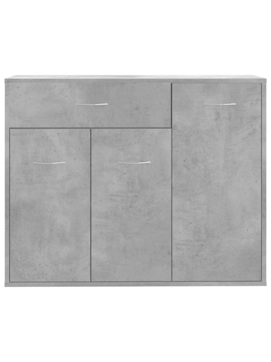 Příborník betonově šedý 88 x 30 x 70 cm kompozitní dřevo