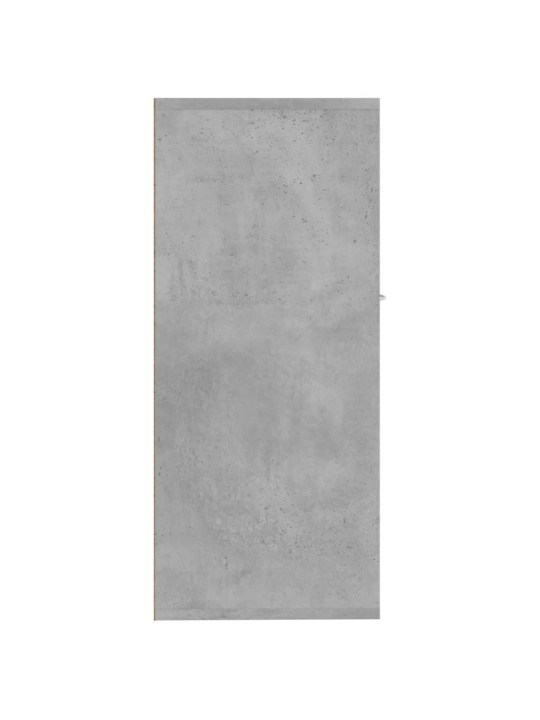 Příborník betonově šedý 88 x 30 x 70 cm kompozitní dřevo