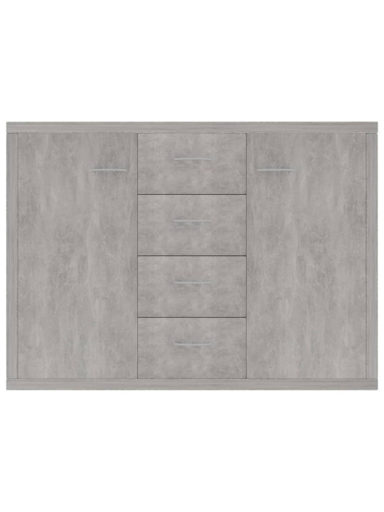 Příborník betonově šedý 88 x 30 x 65 cm kompozitní dřevo