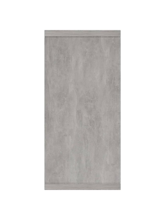 Příborník betonově šedý 88 x 30 x 65 cm kompozitní dřevo