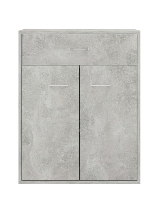 Příborník betonově šedý 60 x 30 x 75 cm kompozitní dřevo