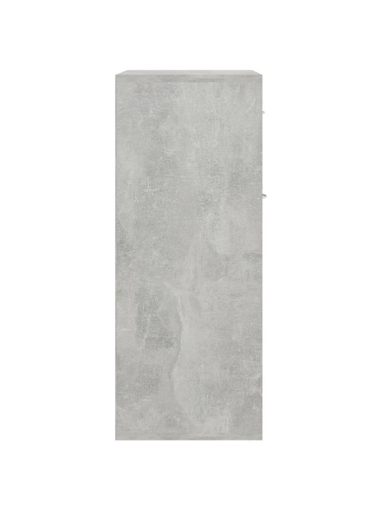 Příborník betonově šedý 60 x 30 x 75 cm kompozitní dřevo