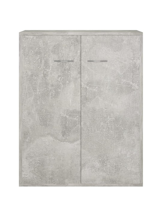 Příborník betonově šedý 60 x 30 x 75 cm kompozitní dřevo