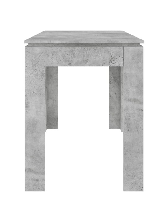 Jídelní stůl betonově šedý 120 x 60 x 76 cm kompozitní dřevo