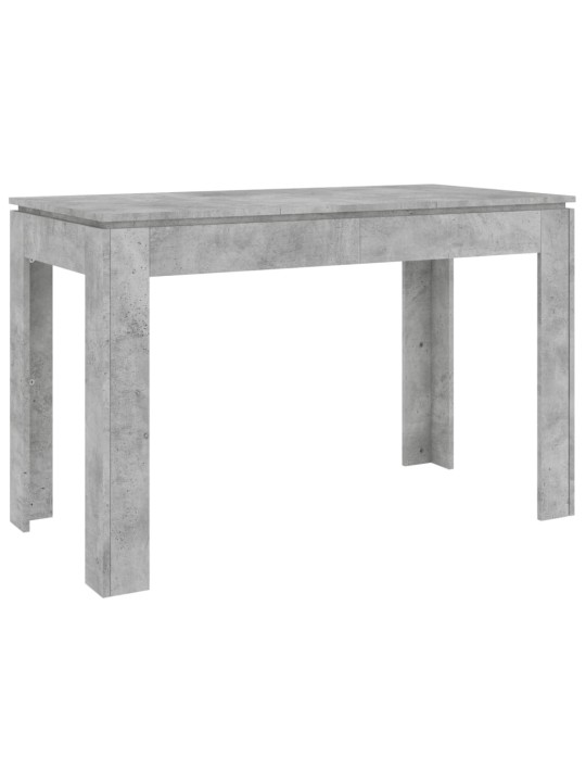 Jídelní stůl betonově šedý 120 x 60 x 76 cm kompozitní dřevo