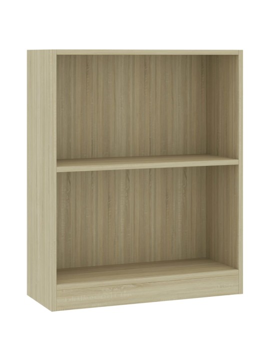 Knihovna sonoma dub 60 x 24 x 76 cm kompozitní dřevo