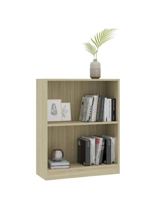Knihovna sonoma dub 60 x 24 x 76 cm kompozitní dřevo