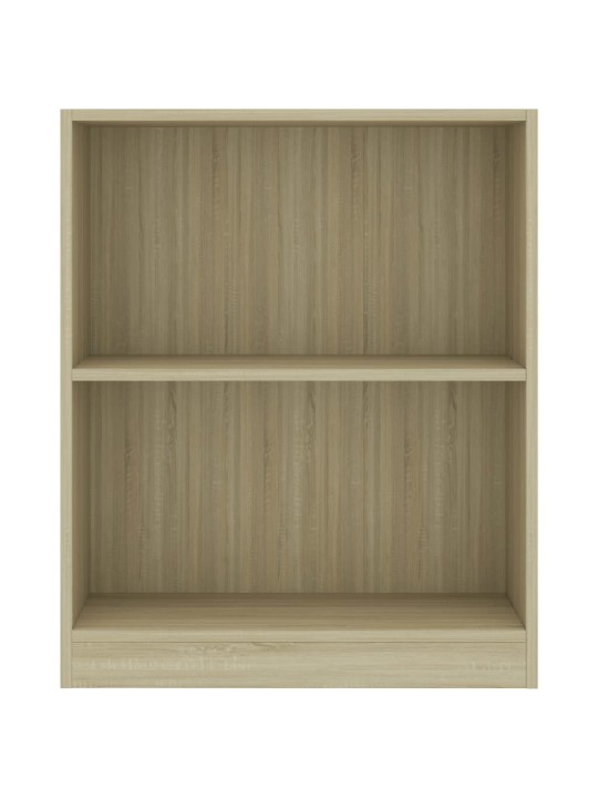 Knihovna sonoma dub 60 x 24 x 76 cm kompozitní dřevo