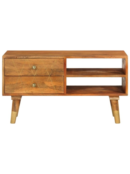 TV stolek 85 x 35 x 47 cm masivní mangovníkové dřevo