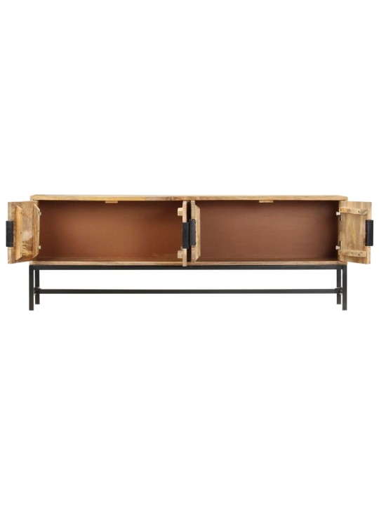 TV stolek 140 x 30 x 50 cm masivní mangovníkové dřevo