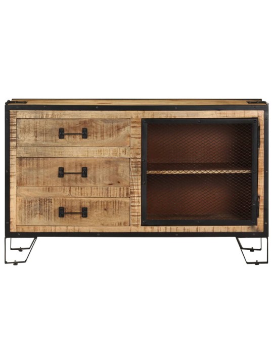 Příborník 100 x 31 x 60 cm masivní hrubé mangovníkové dřevo