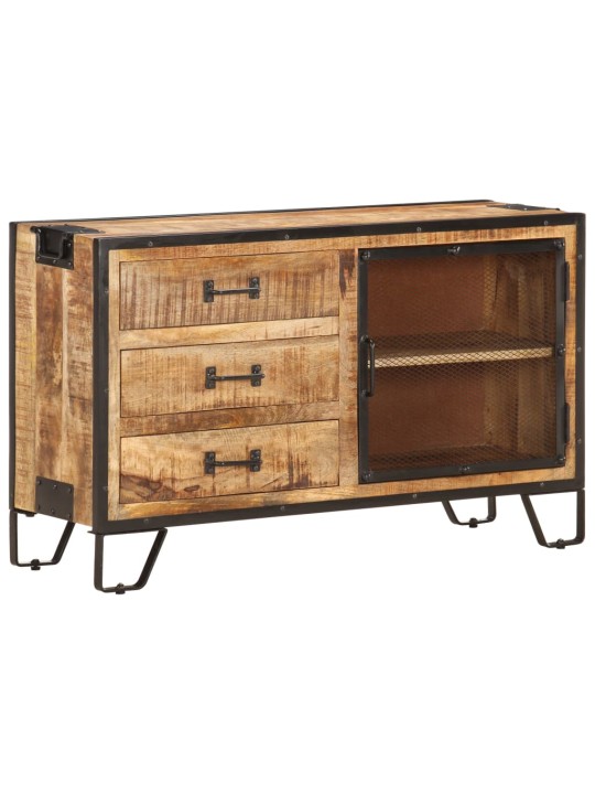 Příborník 100 x 31 x 60 cm masivní hrubé mangovníkové dřevo