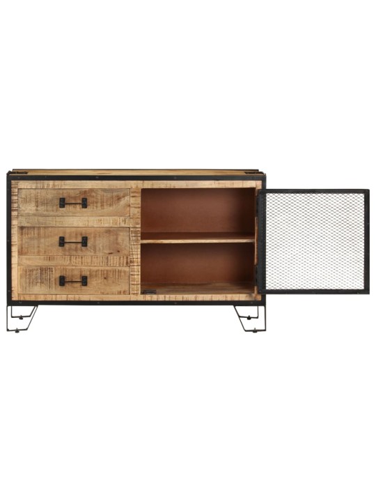 Příborník 100 x 31 x 60 cm masivní hrubé mangovníkové dřevo