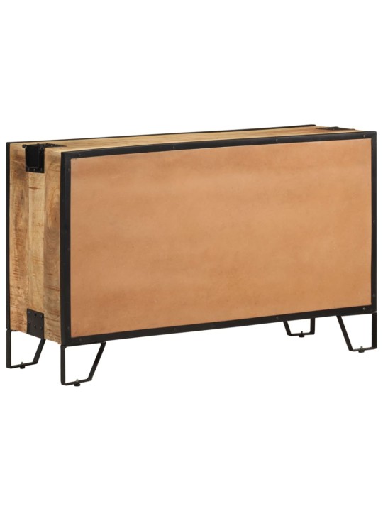 Příborník 100 x 31 x 60 cm masivní hrubé mangovníkové dřevo