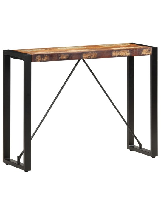 Konzolový stolek 110 x 35 x 76 cm masivní recyklované dřevo