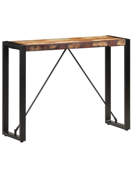 Konzolový stolek 110 x 35 x 76 cm masivní recyklované dřevo