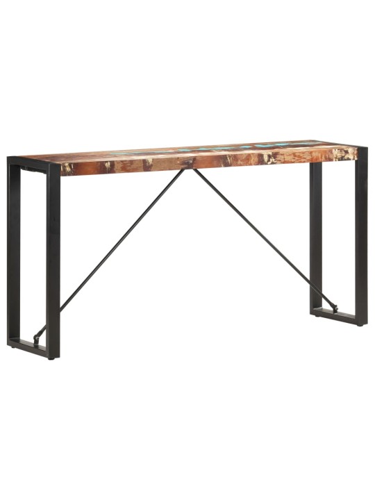Konzolový stolek 150 x 35 x 76 cm masivní recyklované dřevo