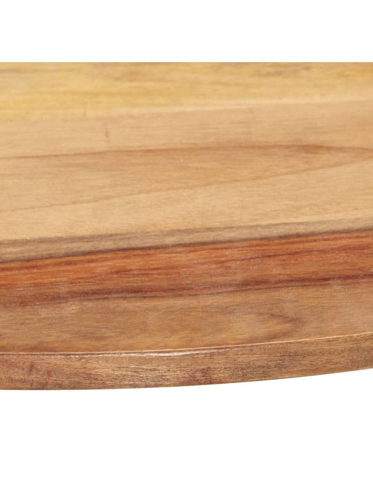 Stolní deska masivní akáciové dřevo kulatá 25–27 mm 40 cm