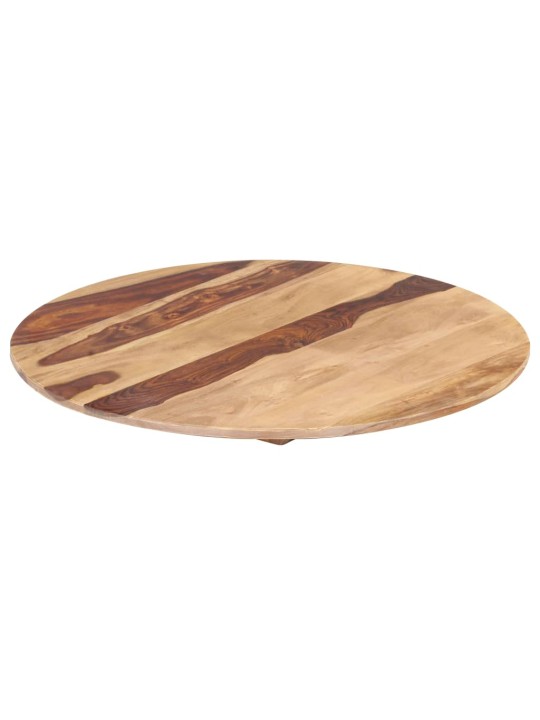 Stolní deska masivní akáciové dřevo kulatá 25–27 mm 40 cm