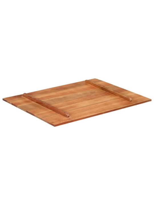 Stolní deska masivní akáciové dřevo 15–16 mm 70 x 90 cm