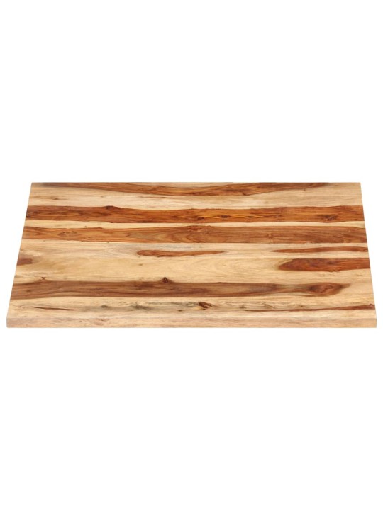 Stolní deska masivní akáciové dřevo 25–27 mm 60 x 60 cm
