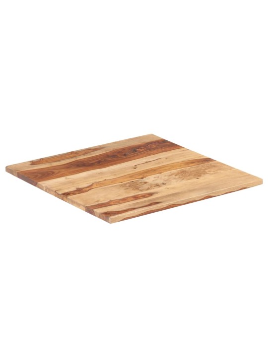 Stolní deska masivní akáciové dřevo 25–27 mm 60 x 60 cm