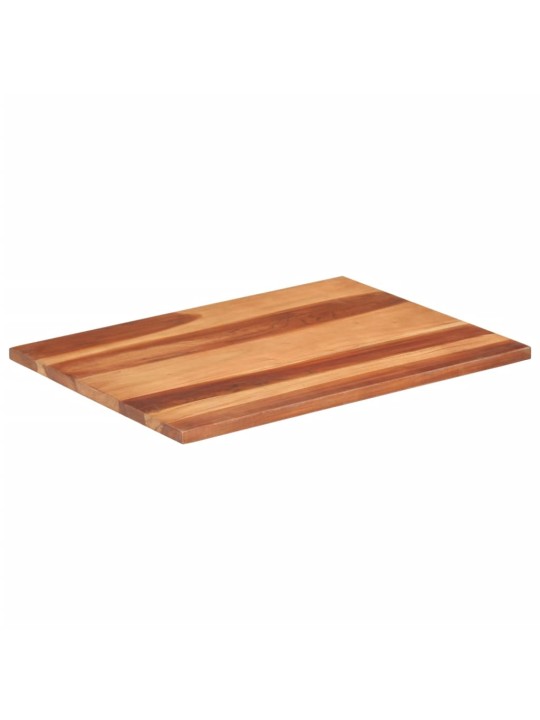 Stolní deska masivní akáciové dřevo 25–27 mm 60 x 80 cm