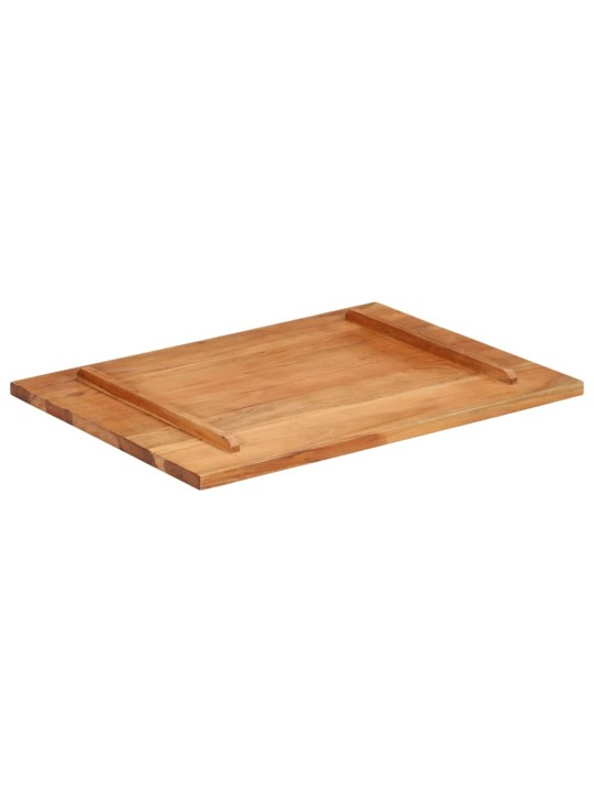 Stolní deska masivní akáciové dřevo 25–27 mm 60 x 80 cm