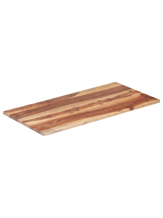 Stolní deska masivní akáciové dřevo 25–27 mm 60 x 100 cm