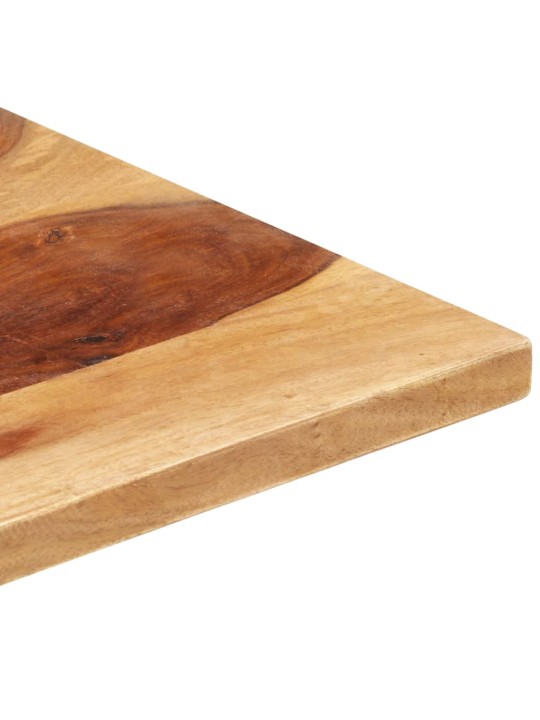 Stolní deska masivní akáciové dřevo 25–27 mm 70 x 70 cm