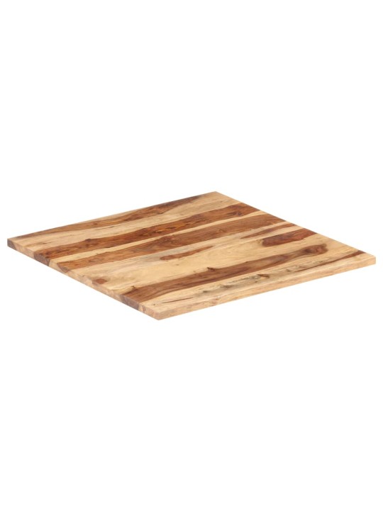 Stolní deska masivní akáciové dřevo 25–27 mm 70 x 70 cm
