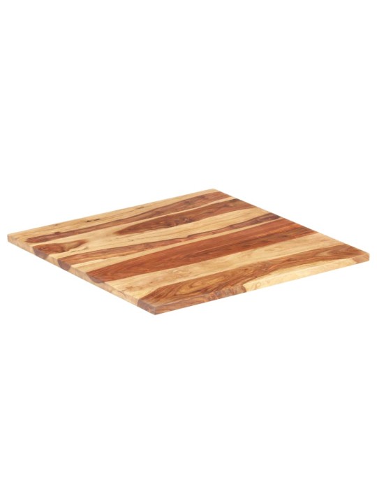 Stolní deska masivní akáciové dřevo 25–27 mm 70 x 70 cm