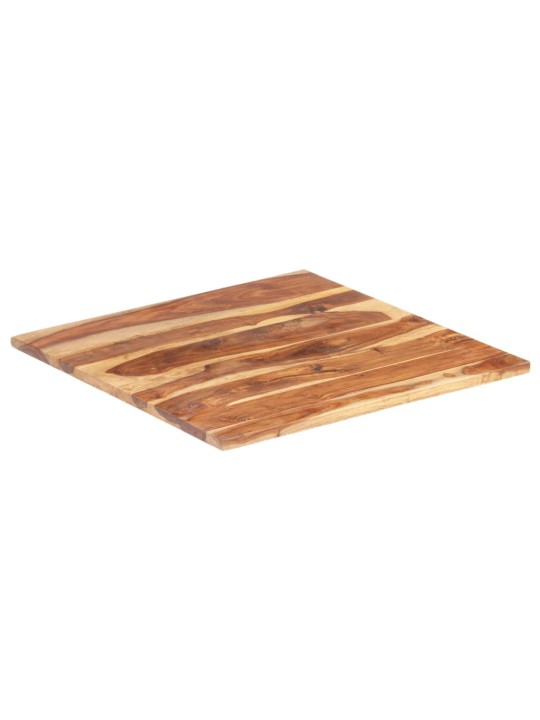 Stolní deska masivní akáciové dřevo 25–27 mm 70 x 70 cm