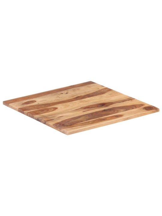 Stolní deska masivní akáciové dřevo 25–27 mm 70 x 70 cm