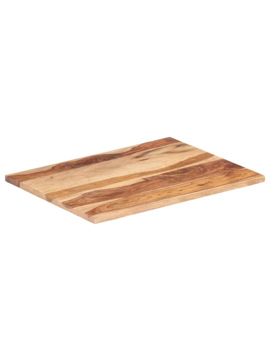 Stolní deska masivní akáciové dřevo 25–27 mm 70 x 80 cm