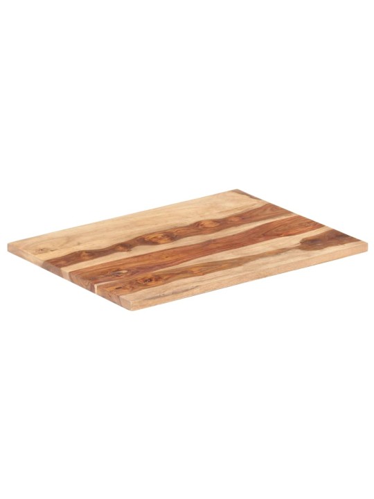 Stolní deska masivní akáciové dřevo 25–27 mm 70 x 80 cm